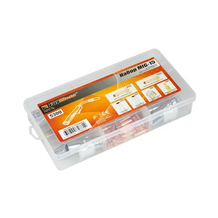 Набор комплектующих MIG 15 48 предметов FoxWeld купить в Губкинске