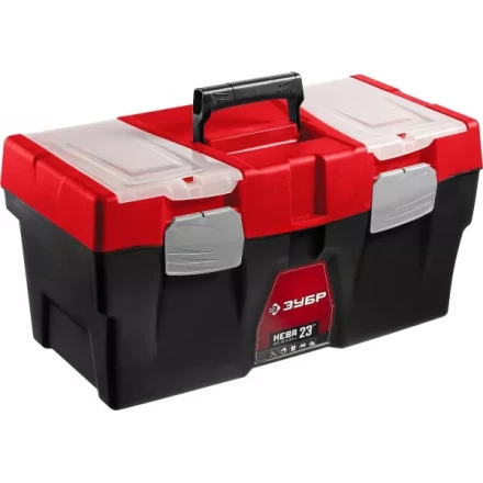 Ящик для инструмента &quot;НЕВА-23&quot; пластиковый, ЗУБР 38323-23 купить в Губкинске