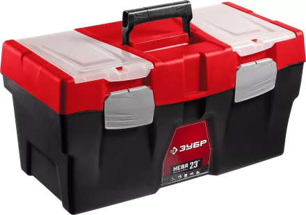 Ящик для инструмента &quot;НЕВА-23&quot; пластиковый, ЗУБР 38323-23 купить в Губкинске