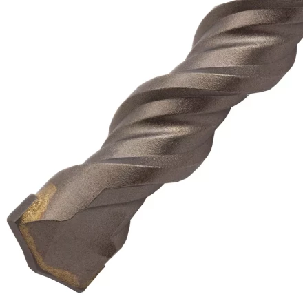 Бур по бетону Denzel, 18 x 310 мм, двойная спираль, три пылеотводящие кромки купить в Губкинске