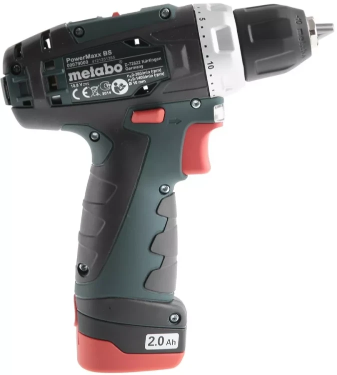 Аккумуляторная дрель-шуруповерт Power Maxx BS Metabo купить в Губкинске