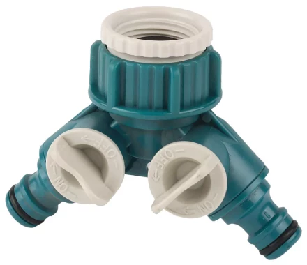 Распределитель двухканальный (резьба внешняя-соединитель), RACO &quot;Original&quot; 4250-55256C, 3/4&quot;x1&quot; 4250-55256C купить в Губкинске