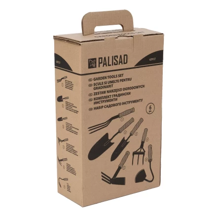 Набор садового инструмента Palisad 629127, пластиковые рукоятки, 6 предметов купить в Губкинске
