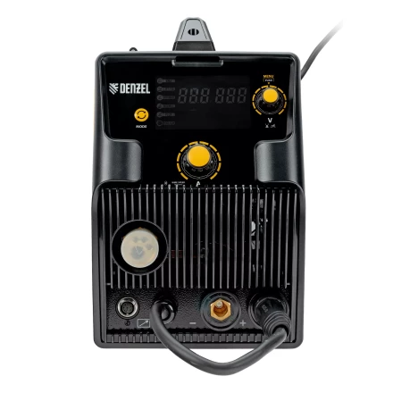 Аппарат инвертор. полуавтомат. cварки Denzel IMIG-205SDR, 200 А, ПВ 60%, катушка 5 кг купить в Губкинске