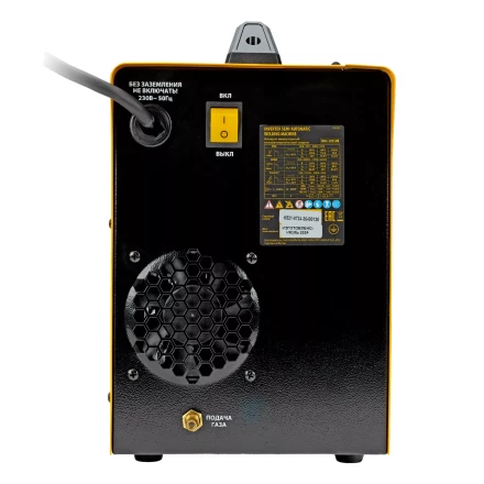 Аппарат инвертор. полуавтомат. cварки Denzel IMIG-205SDR, 200 А, ПВ 60%, катушка 5 кг купить в Губкинске