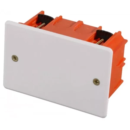 Коробка монтажная СВЕТОЗАР для полых стен, макс. напряжение 400В, с крышкой, 100х60х50мм, прямоугольная SV-54935 купить в Губкинске