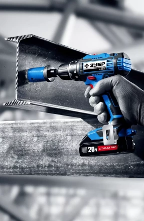 Дрель-шуруповерт 2 АКБ DL-20 A5 серия ПРОФЕССИОНАЛ купить в Губкинске