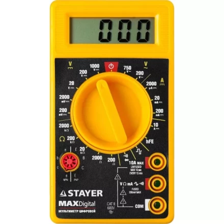 Мультиметр STAYER &quot;MASTER&quot; MAXDigital цифровой 45306 купить в Губкинске