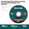 Круги лепестковые керамические торцевые 36598-125-40 купить в Губкинске