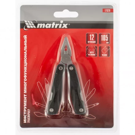 Трансформер 12 функций авторазжим компактный размер в чехле 105 мм Matrix 17620 купить в Губкинске