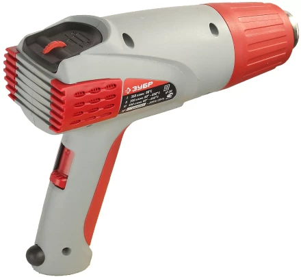 Фен ЗУБР, электр регулировка t, 3 режима работы, керам изолятор, кейс с насад, 2000Вт ЗТФ-2000К купить в Губкинске