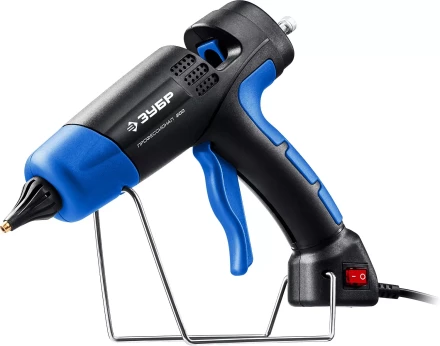 ЗУБР 200, d 11 мм, 20 г/мин, электрический термоклеевой пистолет, Профессионал (06852-11) купить в Губкинске