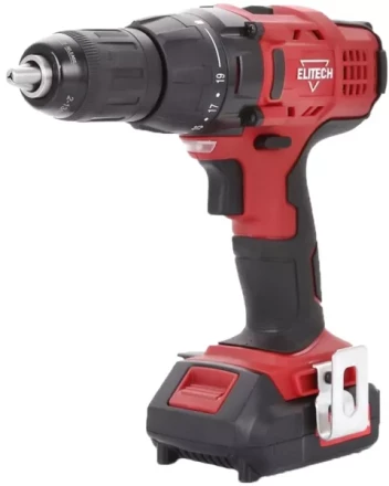 Дрель аккумуляторная ELITECH ДА 18 ЛК2 2x1.5 Ач купить в Губкинске