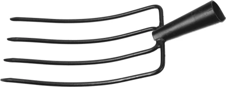 Вилы GRINDA кованые, навозные 4 круглых зубца, без черенка, 180х300мм 39720-4_z01 купить в Губкинске