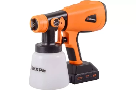 Краскопульт аккумуляторный Вихрь АКП-20Li 72/17/5 купить в Губкинске