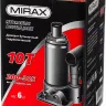 Домкрат гидравлический бутылочный, 10т, 200-385 мм, MIRAX 43260-10 43260-10 купить в Губкинске