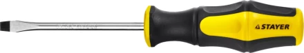 Отвертка STAYER &quot;MASTER&quot; &quot;HERCULES&quot;, Сr-V, противоскользящая рукоятка, SL6,0x100мм 25051-06-10_z02 купить в Губкинске