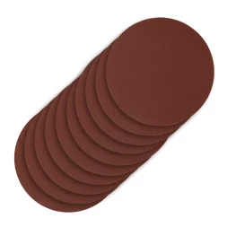 Круг абразивный на ворсовой подложке под &quot;липучку&quot;, P 240, 125 мм, 10 шт Сибртех 738717