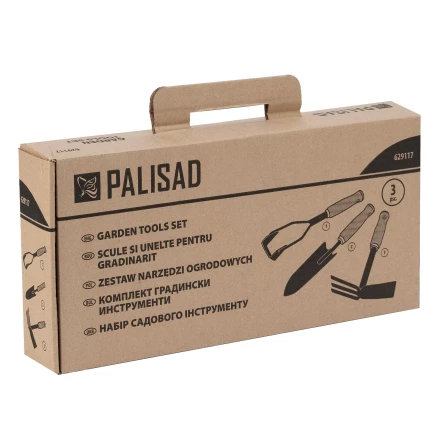 Набор садового инструмента Palisad 629117, деревянные рукоятки, 3 предмета купить в Губкинске