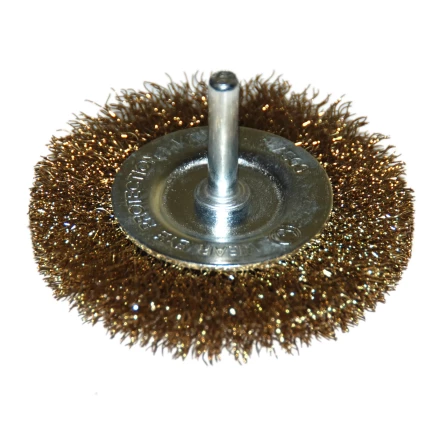 Щетка для дрели Ф40 мм дисковая Энкор 51512 купить в Губкинске