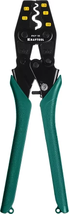 Пресс-клещи PKF-16 усиленные, для неизолированных медных наконечников и гильз 45466 купить в Губкинске