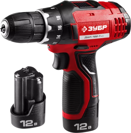 Дрель-шуруповерт 2 АКБ ДШЛ-122-1 КН серия МАСТЕР купить в Губкинске