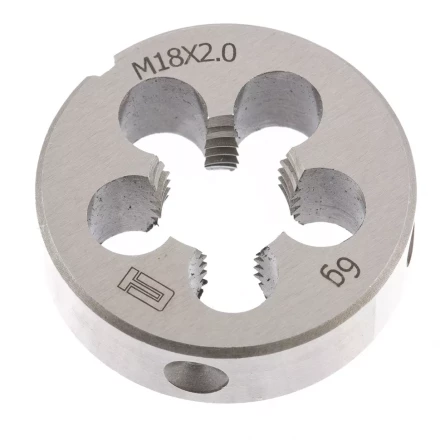 Плашка М18 х 2,0 мм СИБРТЕХ 77050 купить в Губкинске