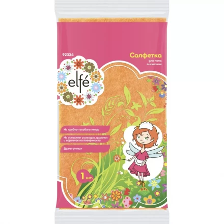 Салфетка для пола вискозная 500х600 мм ТМ Elfe 92334 купить в Губкинске