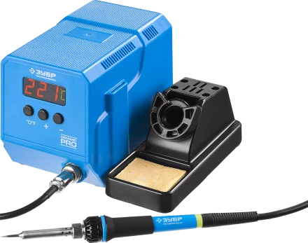 Паяльные станции низкотемпературные цифровые 50-480C серия ПРОФЕССИОНАЛ 55336 купить в Губкинске