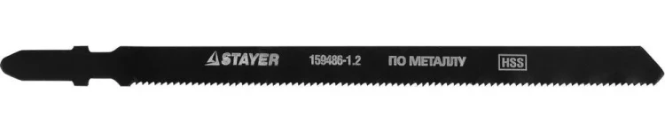 Полотна STAYER "STANDARD", T318A, для эл.лобзиков, HSS, по цв. мeт, фрезер.развед, тонколист сталь, EU, T318A, 110/1,2мм, 2шт 159486-1.2 купить в Губкинске