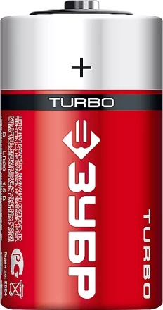Батарейки TURBO алкалиновые D 1.5В серия Без серии купить в Губкинске
