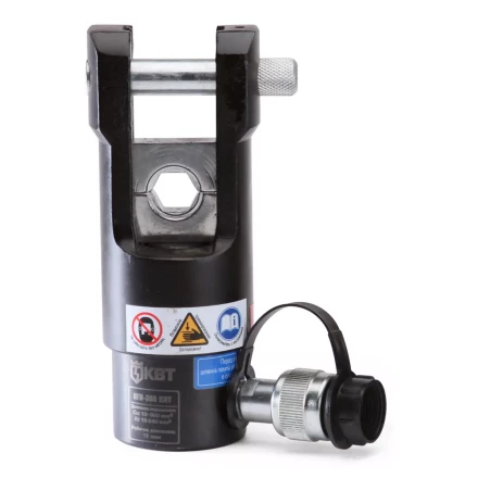 Пресс гидравлический помповый КВТ ПГ-300 для опрессовки наконечников до 300 мм (85528) купить в Губкинске