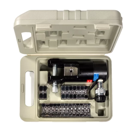 Пресс гидравлический помповый КВТ ПГ-300 для опрессовки наконечников до 300 мм (85528) купить в Губкинске