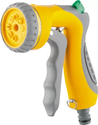 Пистолет-распылитель 8-режимный курок спереди эргономичная рукоятка PALISAD-LUXE 65180 купить в Губкинске