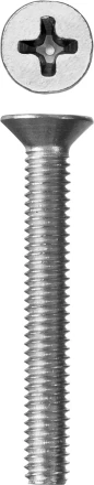 Винт ЗУБР &quot;МАСТЕР&quot; DIN 965, класс прочности 4.8, оцинкованный, M4x30мм, 5кг 303110-04-030 купить в Губкинске