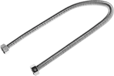 Подводка ЗУБР &amp;quot;ЭКСПЕРТ&amp;quot; сильфонная из нержавеющей стали, для воды, г/г (гайка-гайка), 1/2&amp;quot;, 0,6м 51011-G/G-060 купить в Губкинске