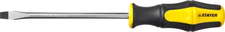 Отвертка STAYER &quot;MASTER&quot; &quot;HERCULES&quot;, Сr-V, противоскользящая рукоятка, SL8,0x150мм 25051-08-15_z02 купить в Губкинске
