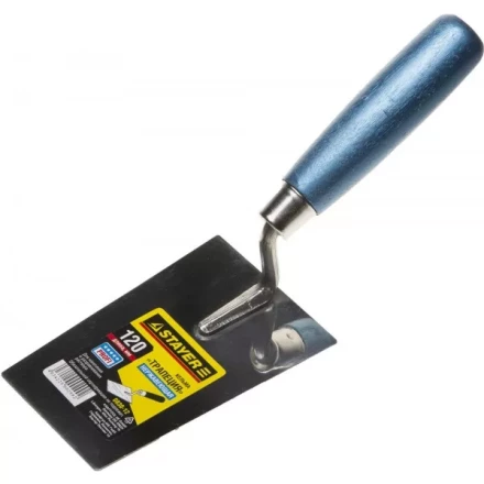 Кельма STAYER "PROFI", "трапеция", нержавеющее полотно, деревянная рукоятка, 120мм 0830-12 купить в Губкинске