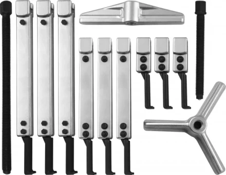 Съемник универсальный усиленный американского типа со скользящими захватами 13 предметов AE310144S Jonnesway 49541 купить в Губкинске