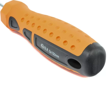 Отвертка &quot;Point&quot;, SL8,0 х 150 мм, CrV, 2-х компонентная рукоятка Sparta 11770 купить в Губкинске