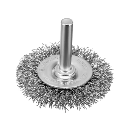 Набор щеток для дрели, 1 Плоская 50мм, 2 Чашки 25-50мм, шпилька, нерж. вит. проволока Denzel 74491 купить в Губкинске