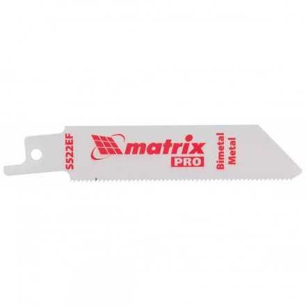 Полотна по металлу для сабельной пилы S522EF 75/1,4мм  Bimetal 2 штуки PRO Matrix 782008 купить в Губкинске