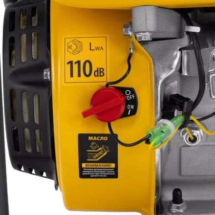 Мотопомпа бензиновая для грязной воды Denzel PX-80D7 99206, 7 л.с., 3&quot;, 1300 л/мин, глуб 8 м,напор 30 м купить в Губкинске