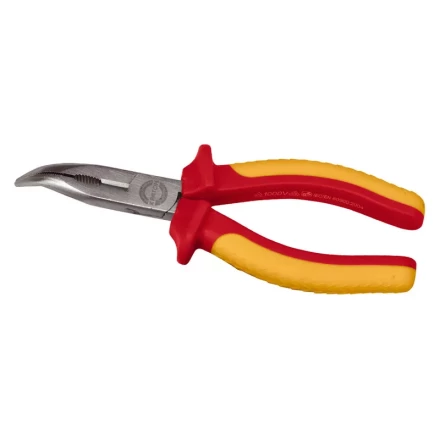 Тонкогубцы изогнутые диэлектрические до 1000В Dielectric CrV 150мм  Кратон 2 12 11 006 купить в Губкинске