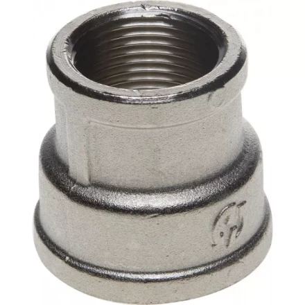 Муфта GENERAL FITTINGS переходная, никелированная латунь, 3/4&quot;-1&quot; 51092-3/4-1 купить в Губкинске
