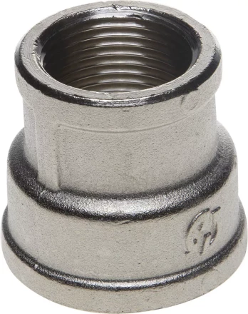 Муфта GENERAL FITTINGS переходная, никелированная латунь, 3/4&quot;-1&quot; 51092-3/4-1 купить в Губкинске