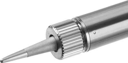 Паяльник PROTerm с двухкомпонентной рукояткой, в комплекте с припоем и подставкой, жало - конус, STAYER Professional 55300-40, 40 Вт 55300-40 купить в Губкинске