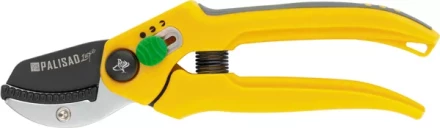 Секатор, 185мм, пружина возвратная, с наковальней, обрезиненные 2-х-компонентные пластиковые ручки  PALISAD-LUXE 60538 купить в Губкинске