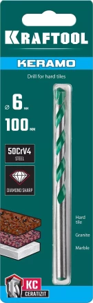 Сверла по керамограниту KERAMO 29175-100-6 купить в Губкинске