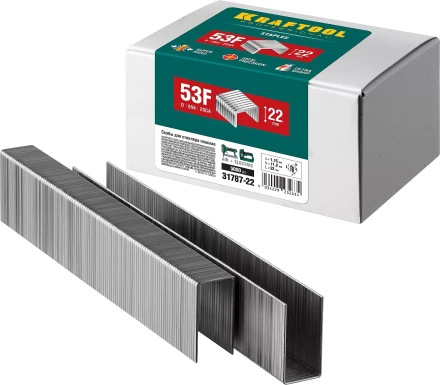 Скобы тип 20GA (53F / D / 056) 5000 шт 31787-22 купить в Губкинске